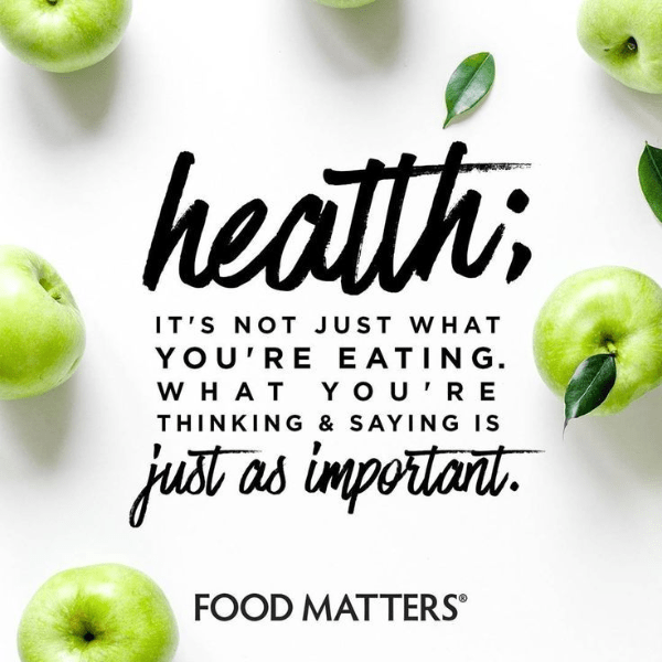 health, eatiing, thinking, saying